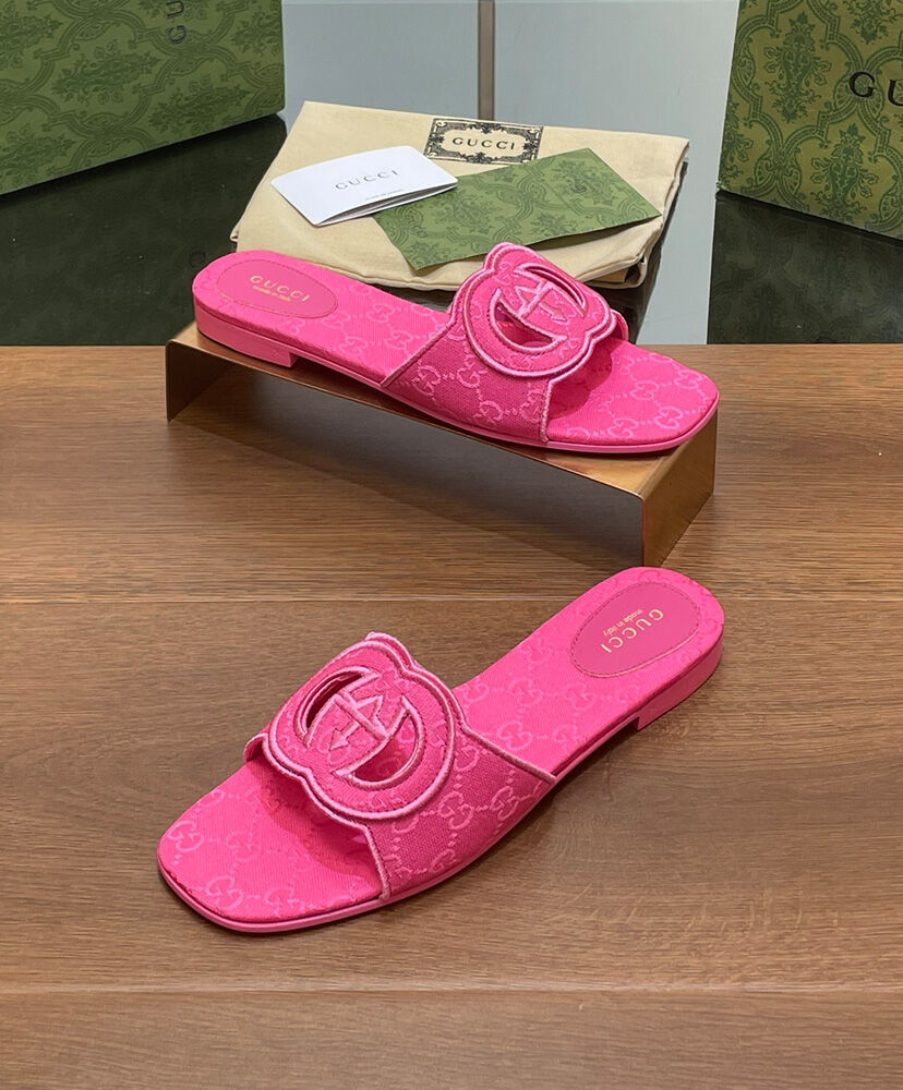 Women's Interlocking G Slide Sandal