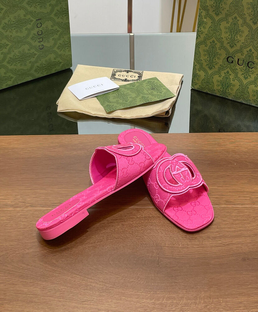 Women's Interlocking G Slide Sandal