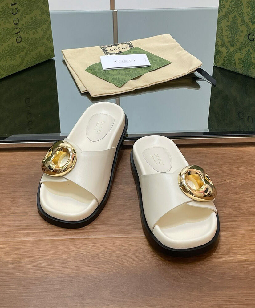 Women's Gucci Marina Chain Slide Sandal