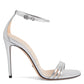 Women's Heeled Metallic Sandal