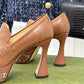 Women's Platform Loafer With GG Studs