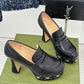 Women's Platform Loafer With GG Studs