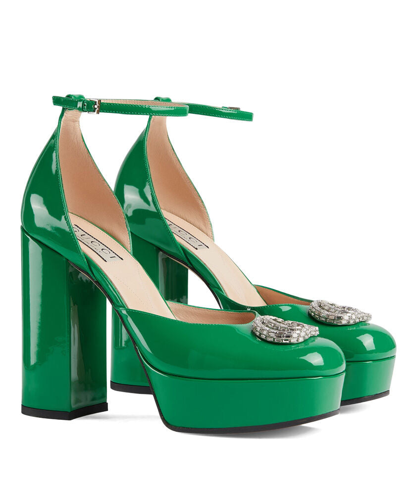 Women's Platform Pump With Double G