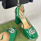 Women's Platform Pump With Double G