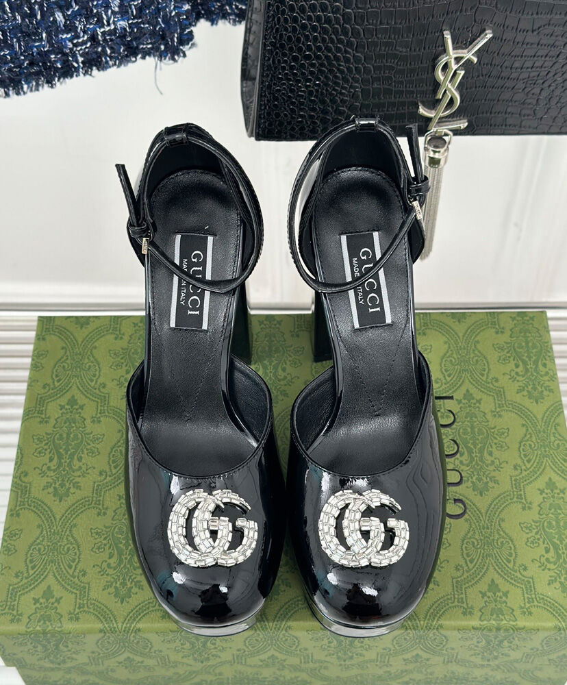 Women's Platform Pump With Double G