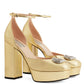 Women's Platform Pump With Double G