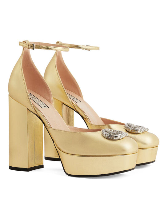 Women's Platform Pump With Double G