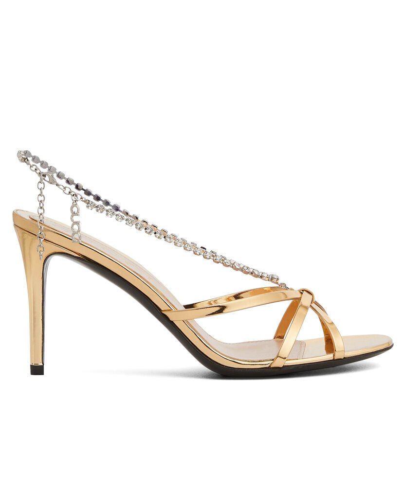 Women's Crystal Chain Sandal