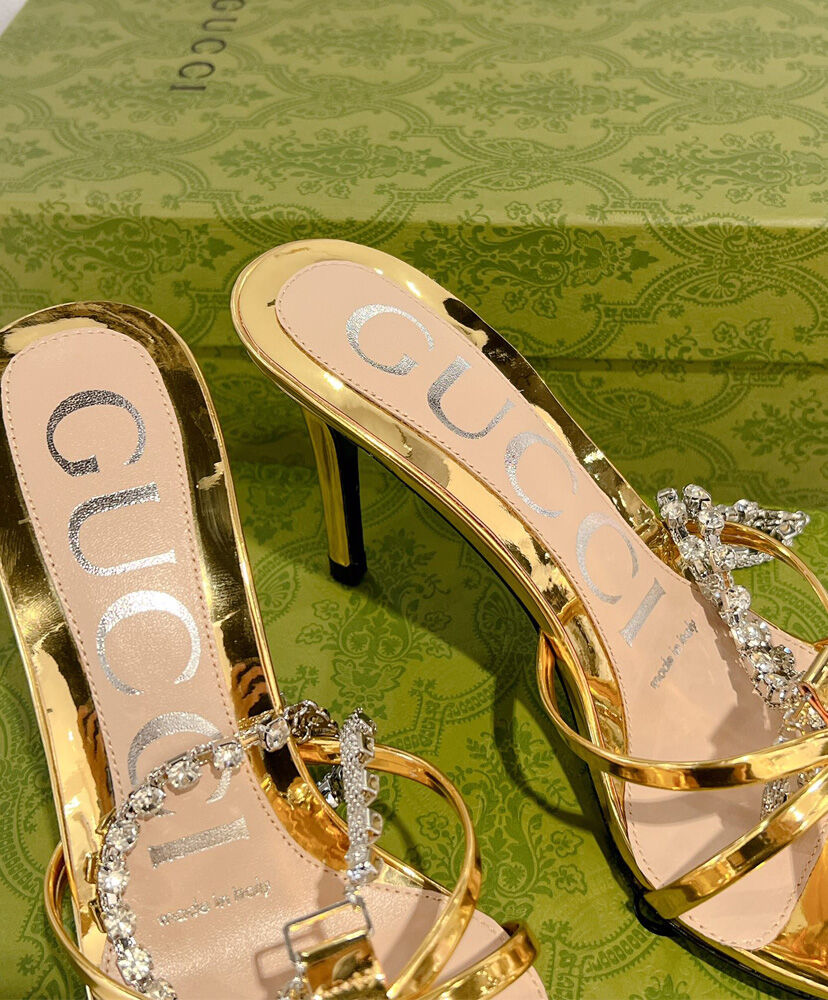 Women's Crystal Chain Sandal