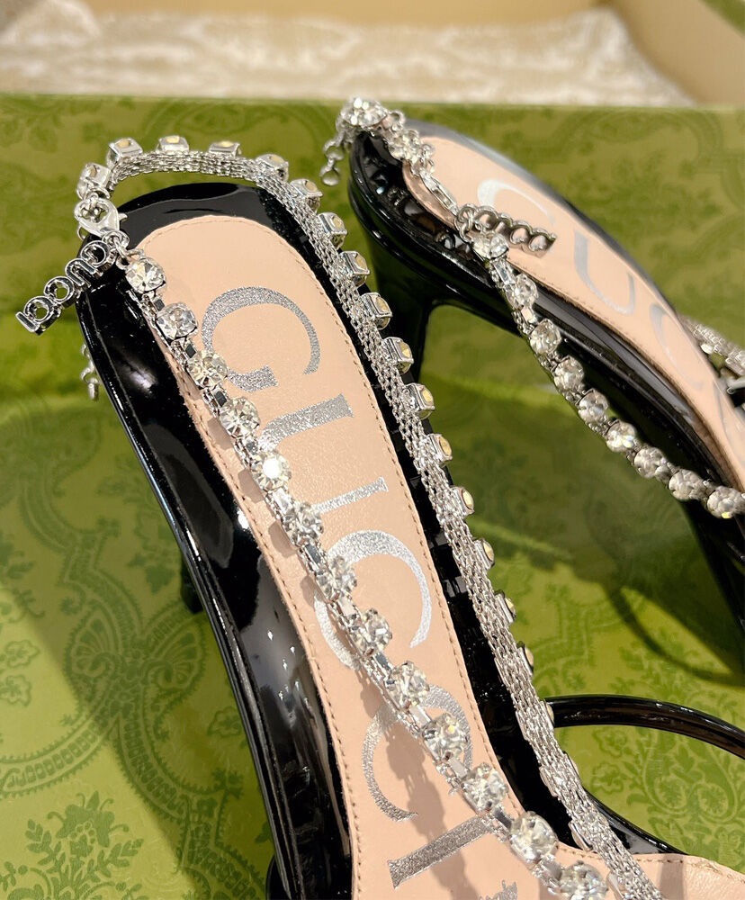 Women's Crystal Chain Sandal