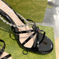 Women's Crystal Chain Sandal