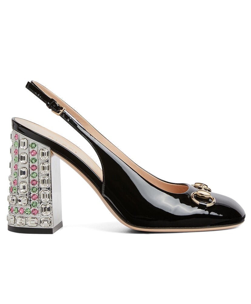 Women's Horsebit Pump With Crystals