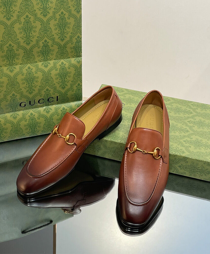 Men's Gucci Jordaan Leather Loafer