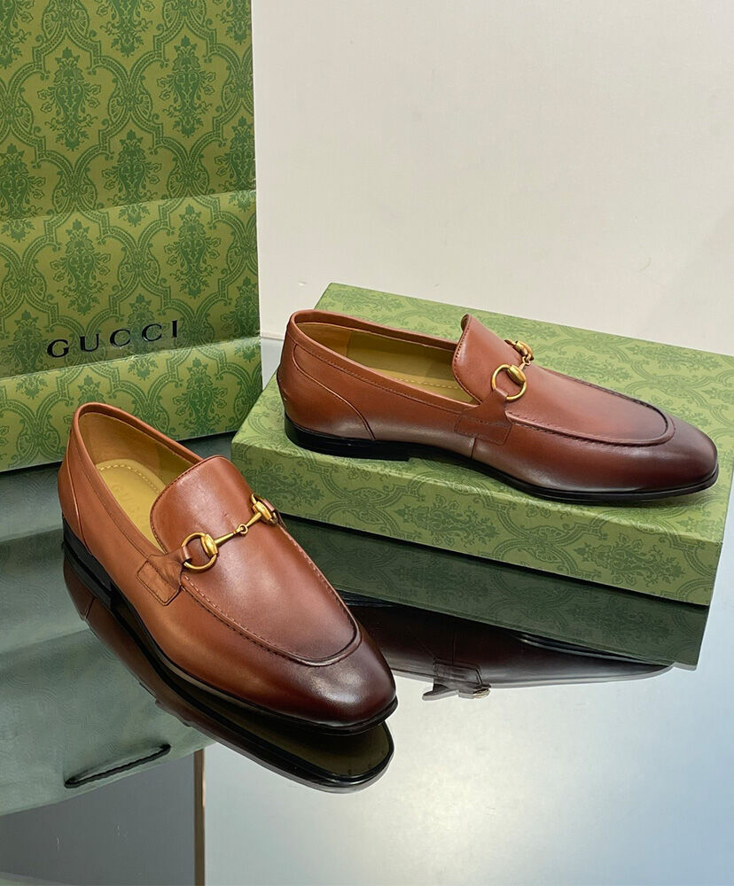 Men's Gucci Jordaan Leather Loafer