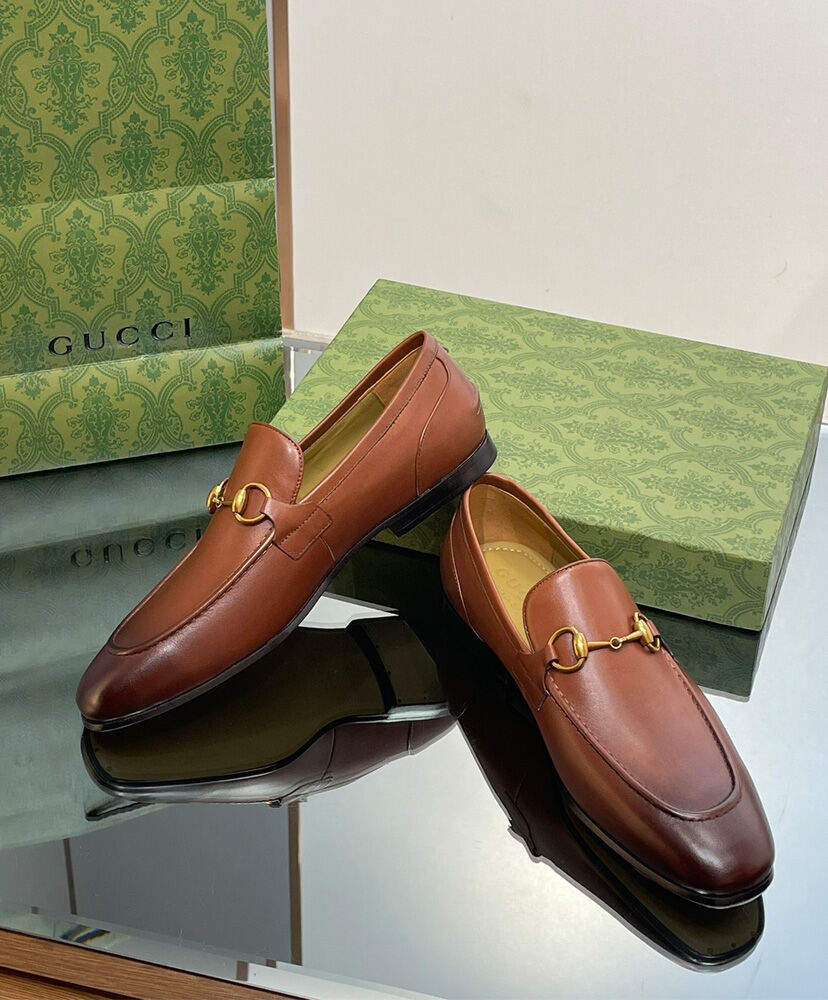 Men's Gucci Jordaan Leather Loafer