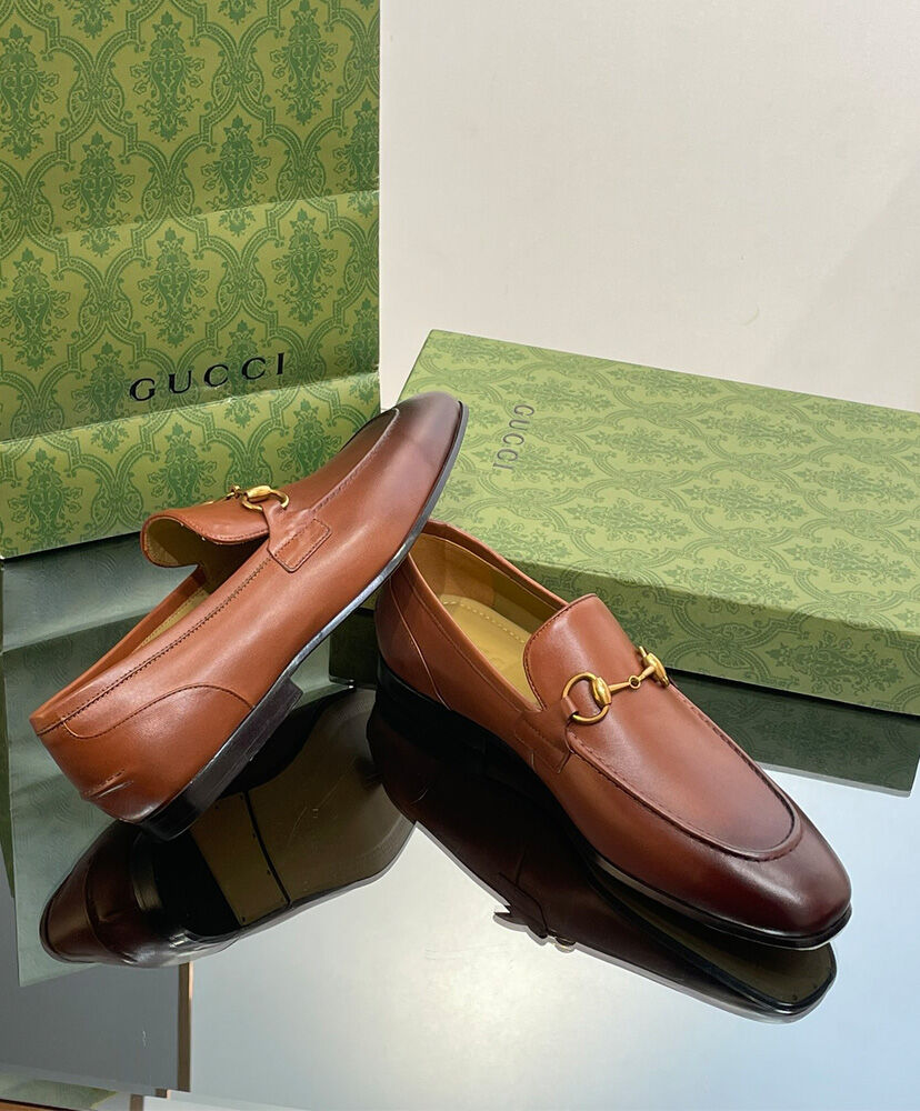 Men's Gucci Jordaan Leather Loafer