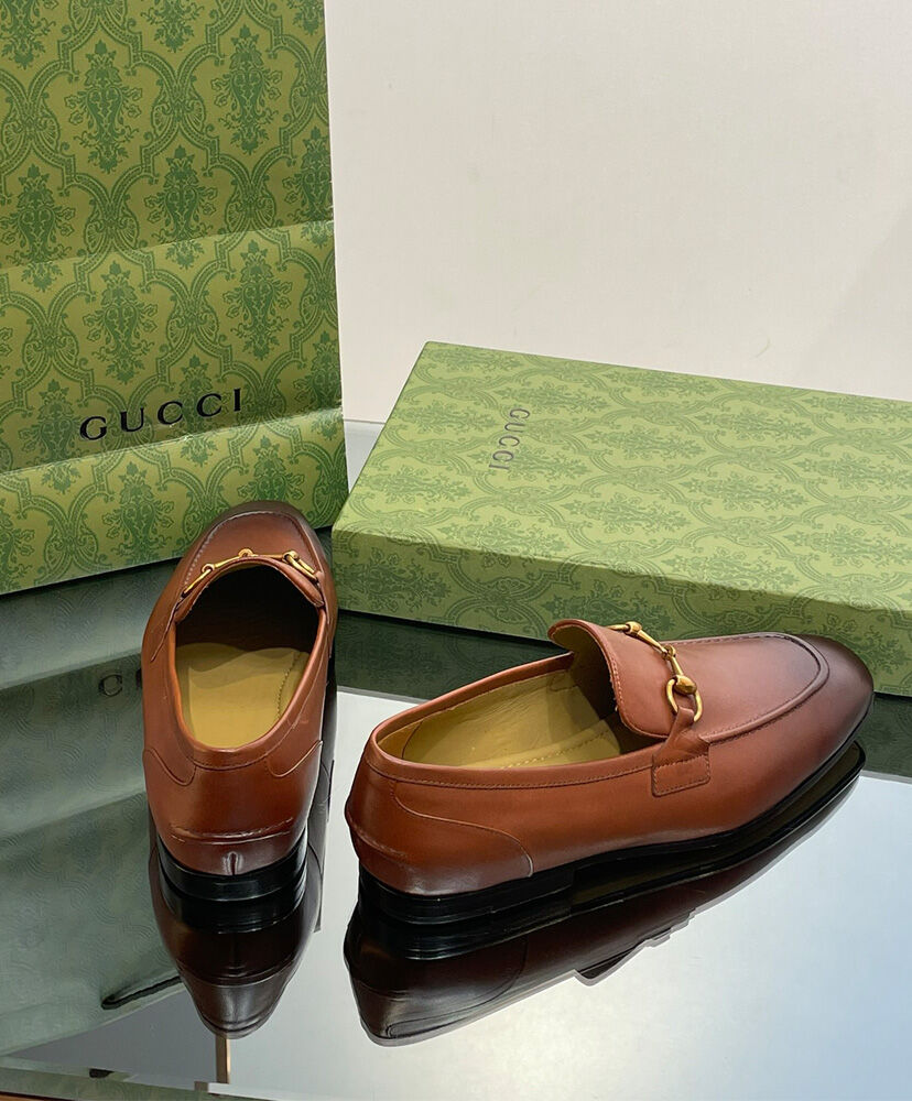 Men's Gucci Jordaan Leather Loafer