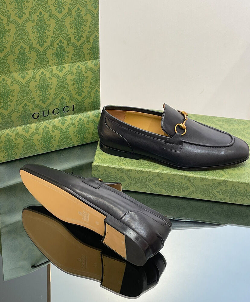 Men's Gucci Jordaan Leather Loafer