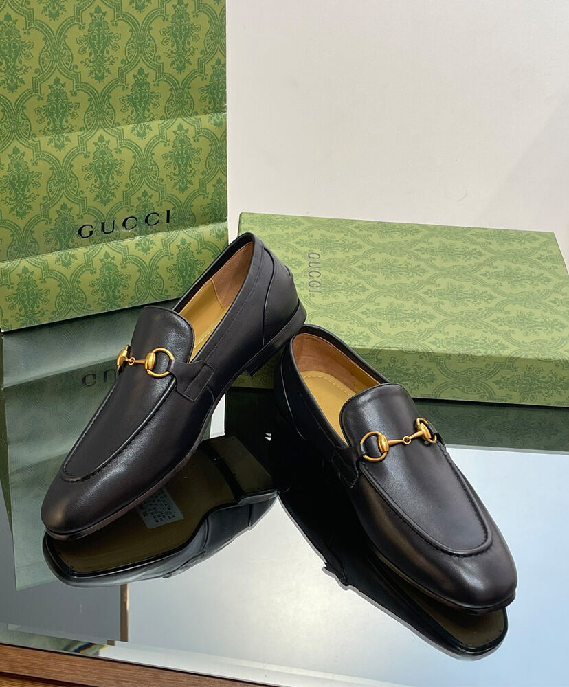 Men's Gucci Jordaan Leather Loafer