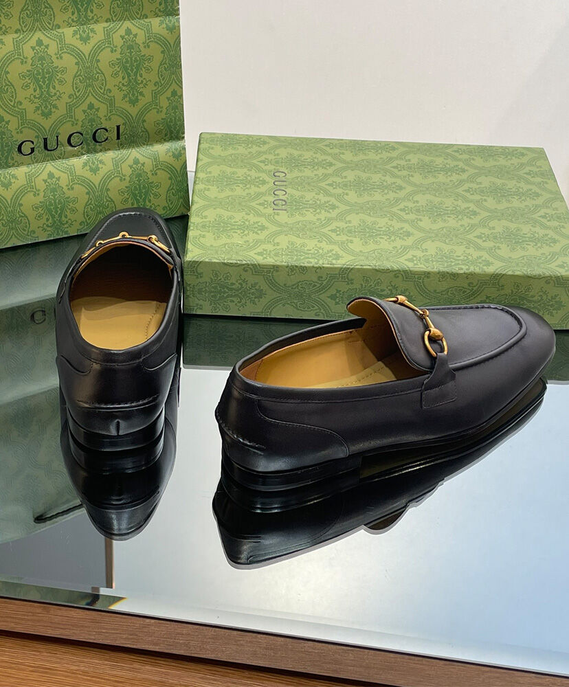 Men's Gucci Jordaan Leather Loafer