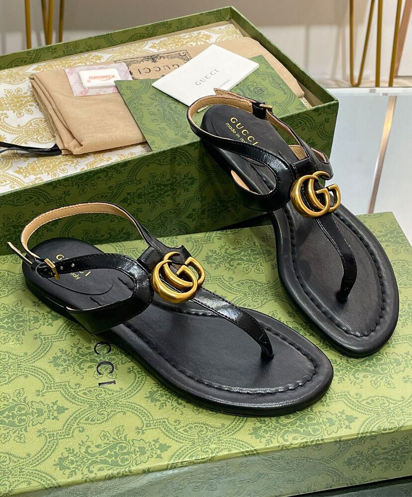 Women's Double G Thong Sandal