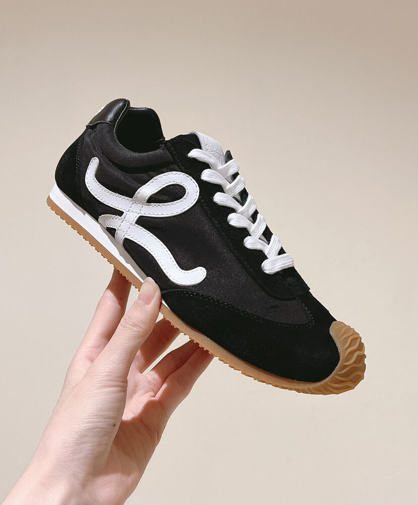 Flow Runner In Nylon And Suede