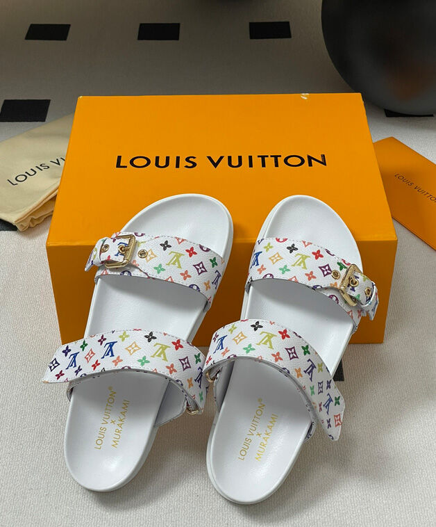 LV x TM Bom Dia Flat Comfort Mule