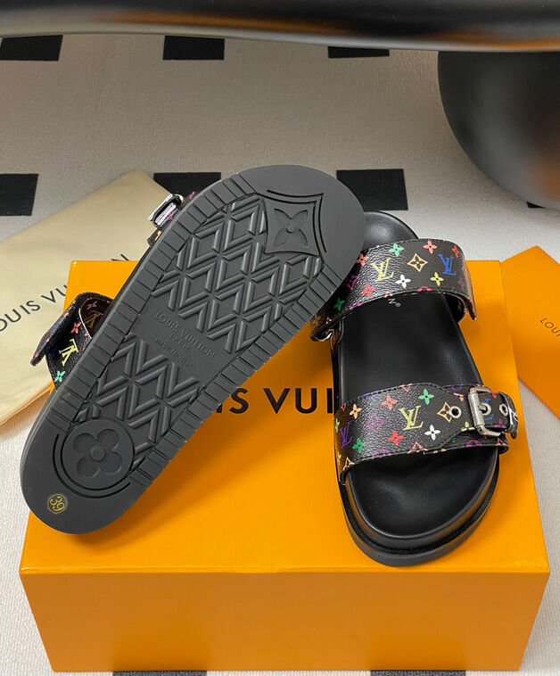 LV x TM Bom Dia Flat Comfort Mule