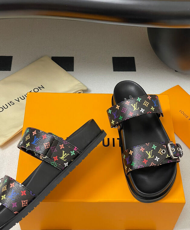 LV x TM Bom Dia Flat Comfort Mule