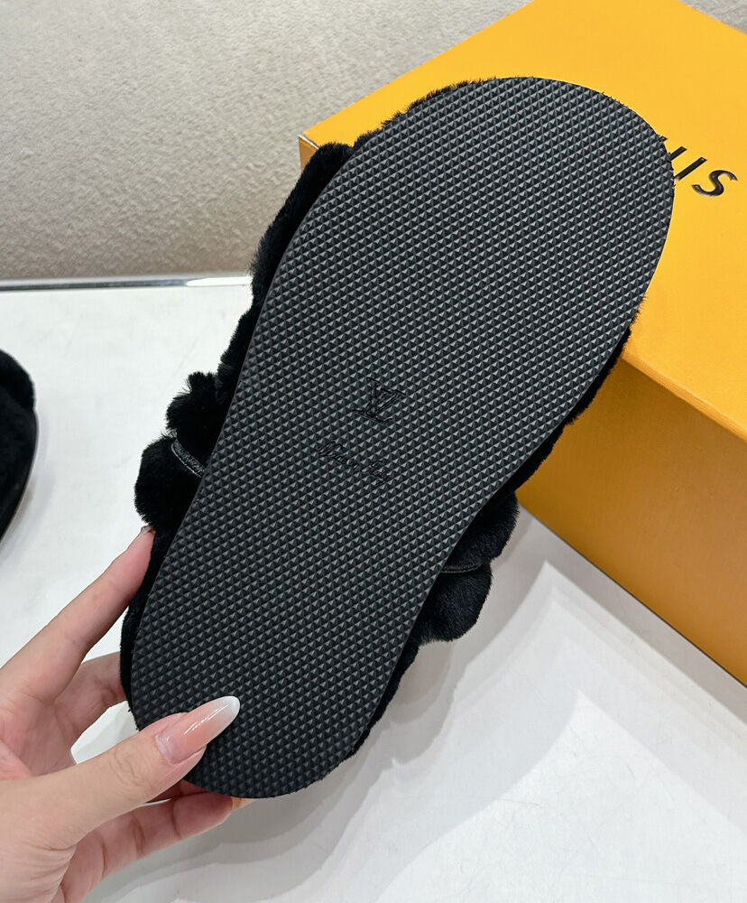 LV Sunset Flat Comfort Mule