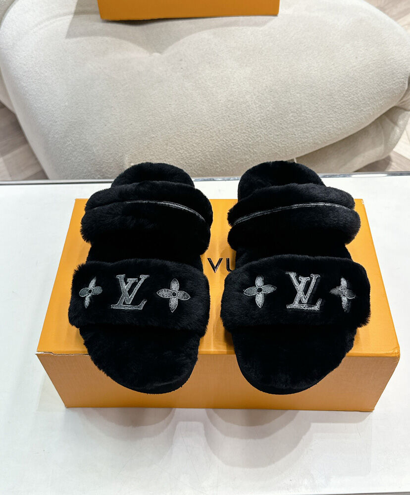 LV Sunset Flat Comfort Mule