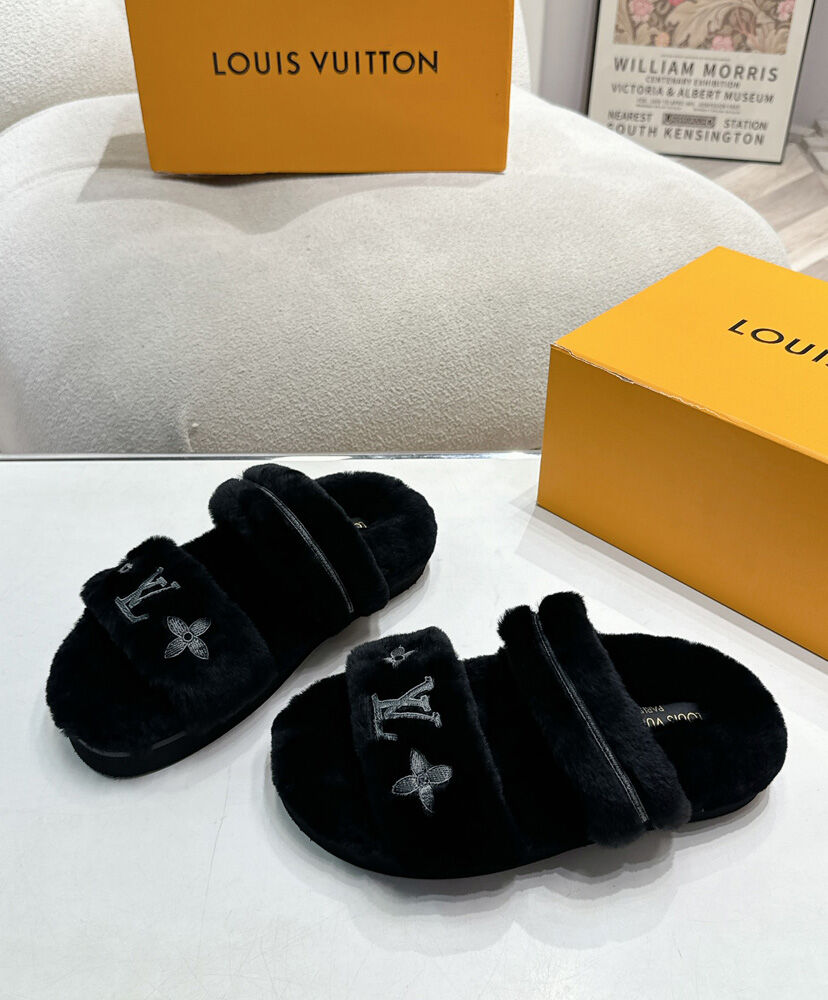 LV Sunset Flat Comfort Mule