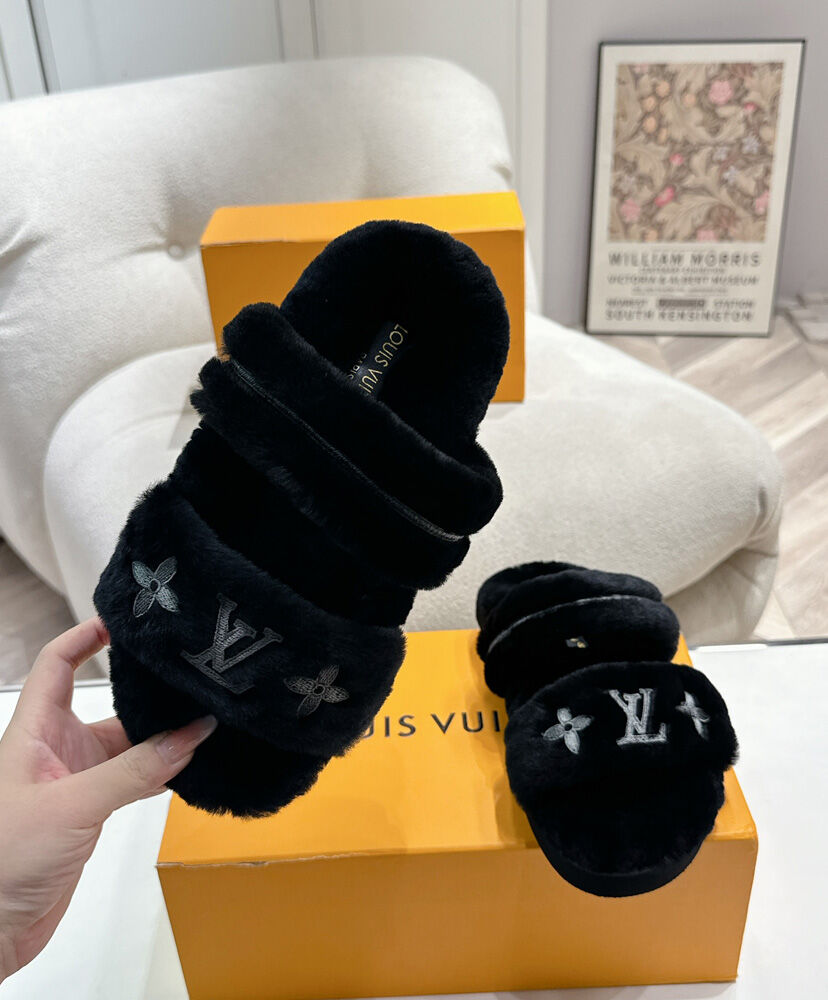 LV Sunset Flat Comfort Mule