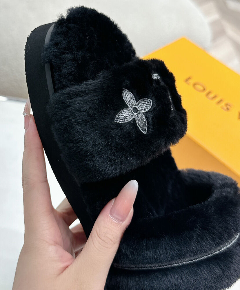 LV Sunset Flat Comfort Mule