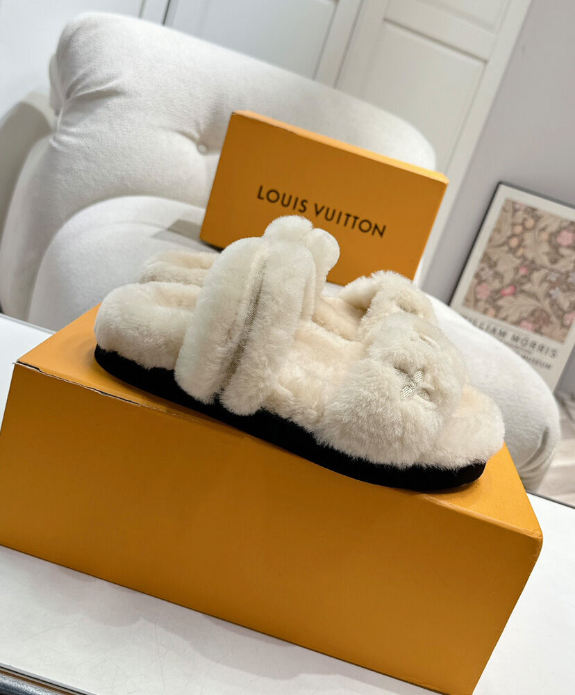 LV Sunset Flat Comfort Mule