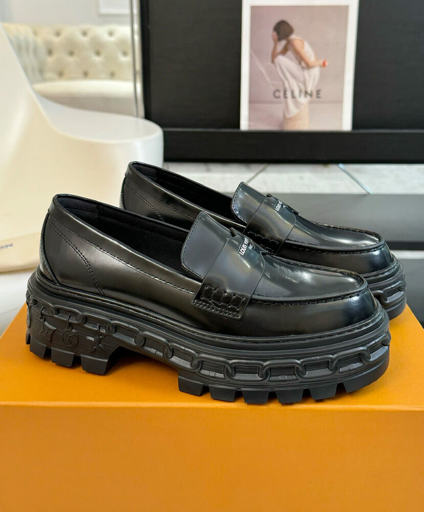 LV Record Loafer