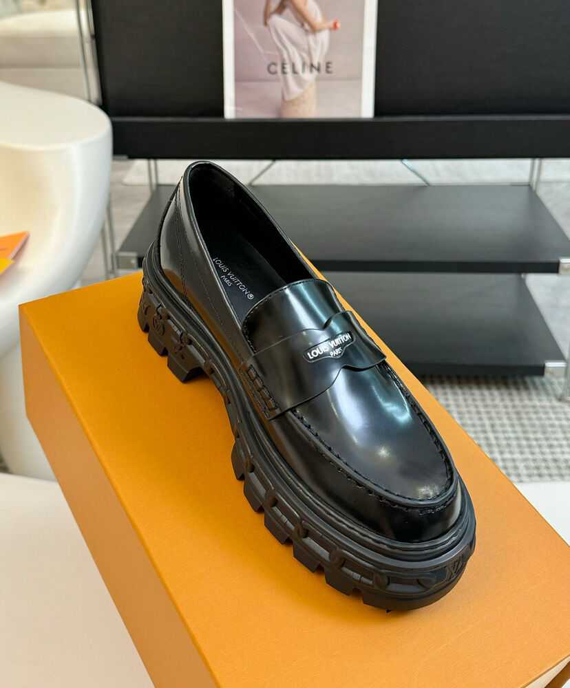 LV Record Loafer