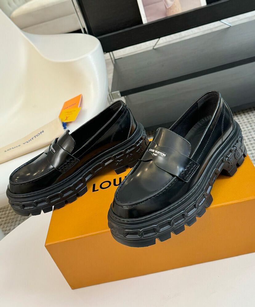 LV Record Loafer