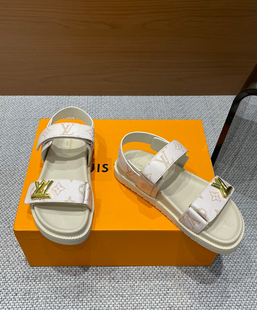 LV Sunset Flat Comfort Sandal