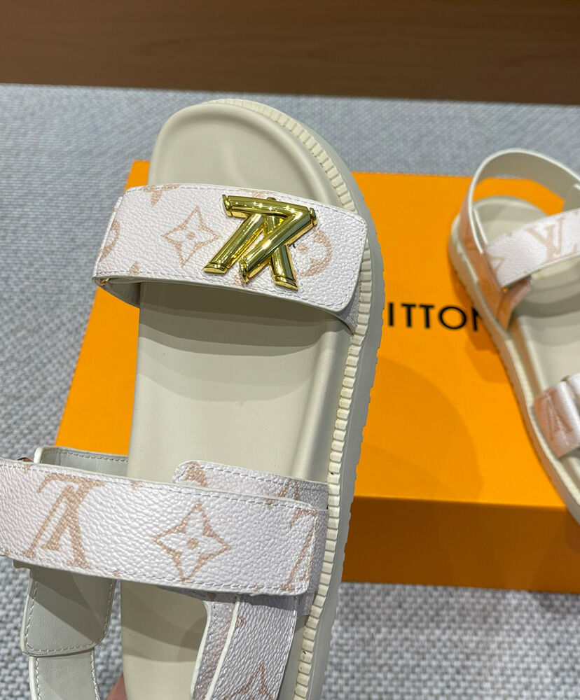 LV Sunset Flat Comfort Sandal