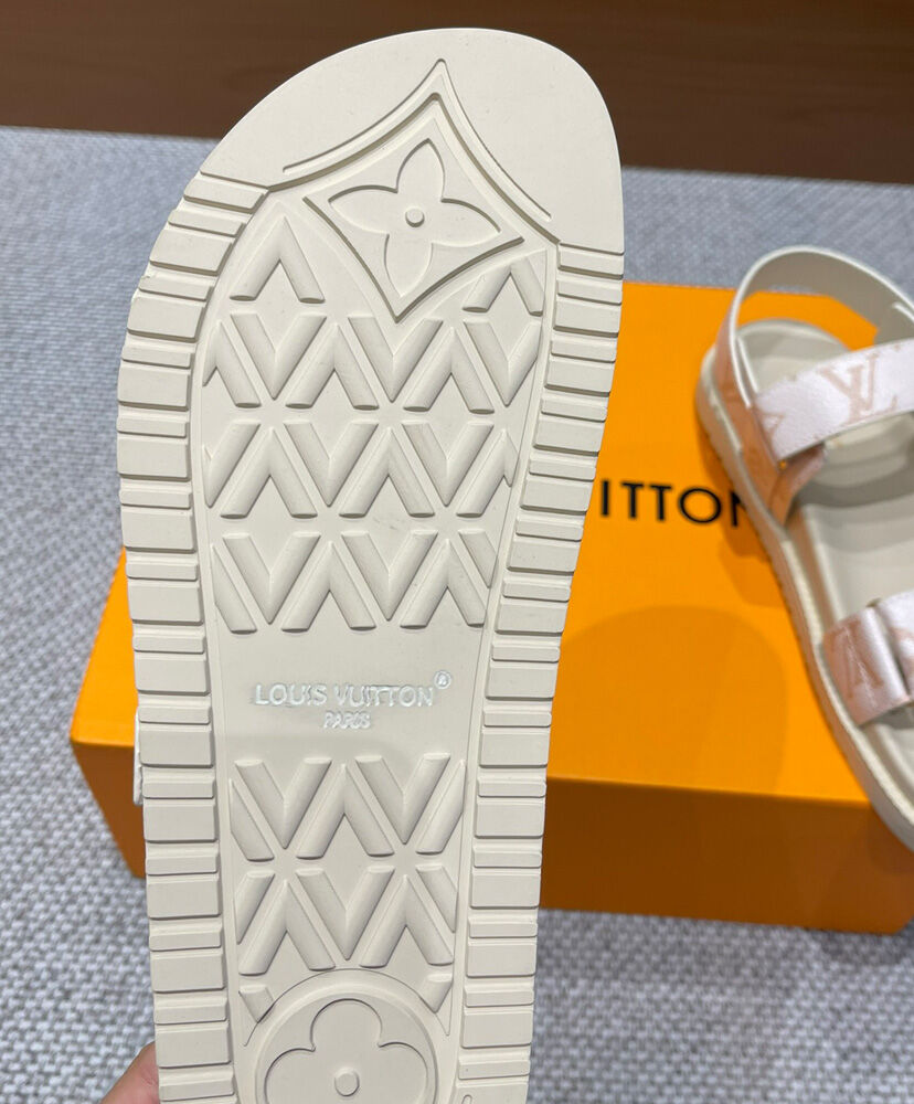 LV Sunset Flat Comfort Sandal