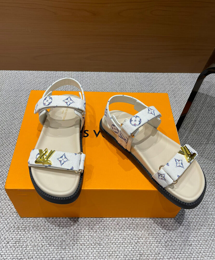 LV Sunset Flat Comfort Sandal