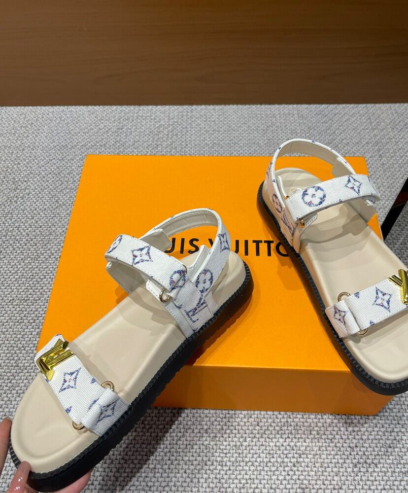 LV Sunset Flat Comfort Sandal