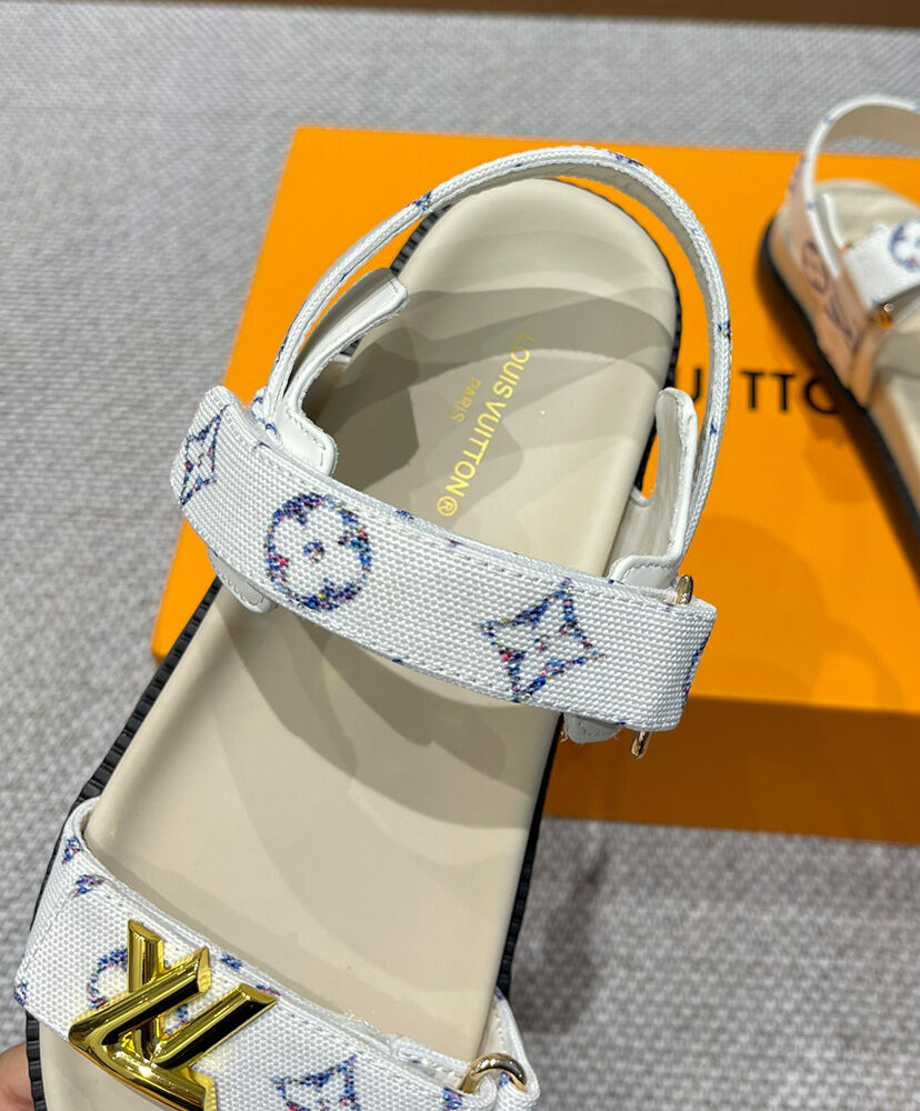 LV Sunset Flat Comfort Sandal