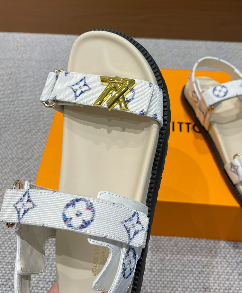 LV Sunset Flat Comfort Sandal