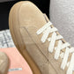 Bleached Suede Sneakers