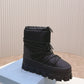 Nylon Gabardine Apres-ski Boots