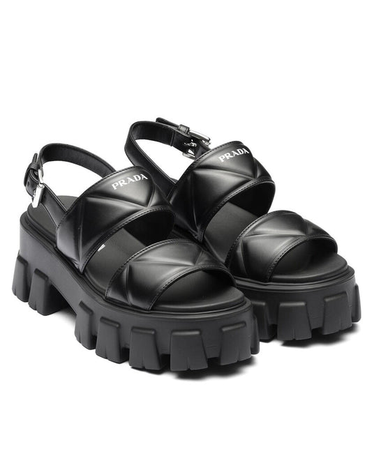 Monolith Leather Sandals