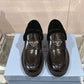 Brushed Leather Loafers