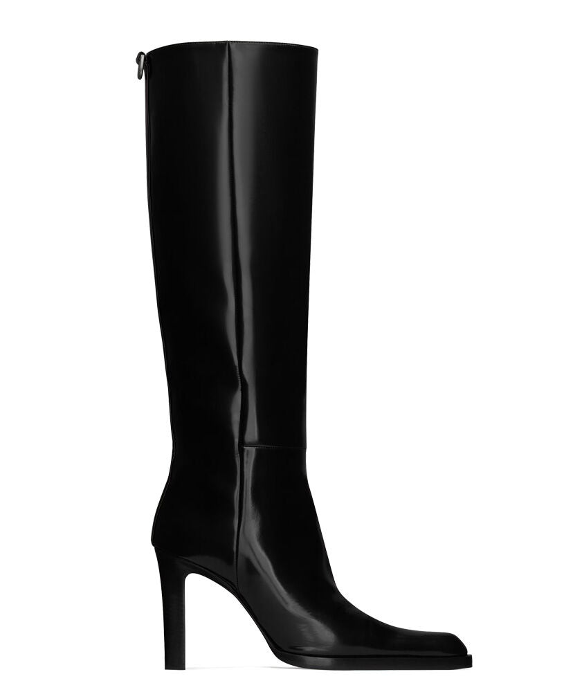 Nina Leather Knee-High Boots